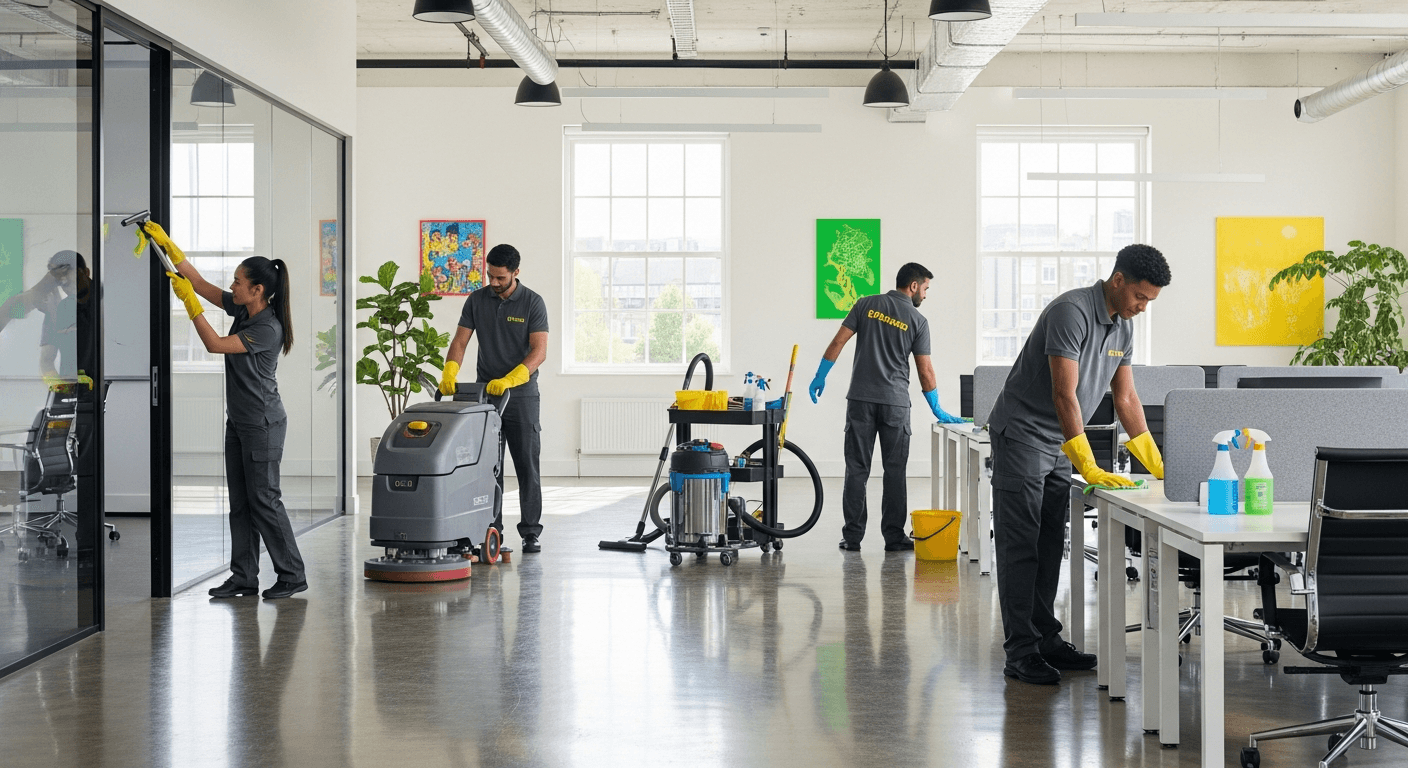 Hampshire & Sussex Contract Cleaning β professional team