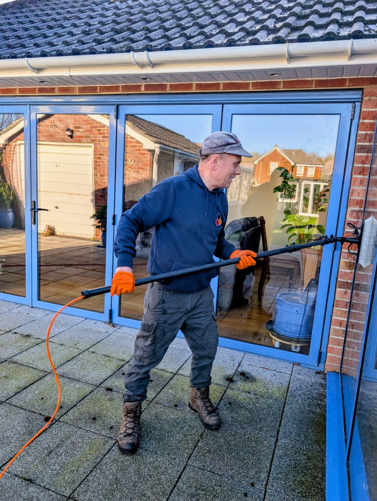 Window cleaning work example 5